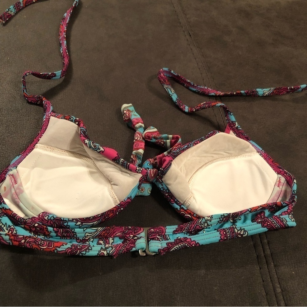 Aqua Rose Two Piece Swimsuit - Picture 3 of 7